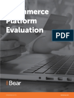 Ecommerce Platform Evaluation