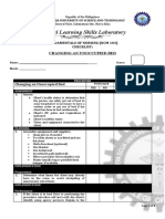 Clinical Learning Skills Laboratory: Changing An Unoccupied Bed