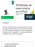 Problemas de convivencia en el Perú