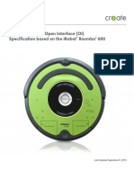 Irobot Roomba 600 Open Interface Spec