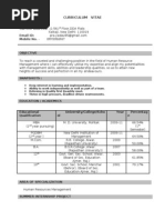 Curriculum Vitae Pramod Kumar