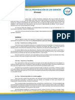 Ensayo 12 Pasos para Elaborar Un Sermón Yendi