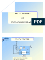 Static Exciters and Excitation Regulators