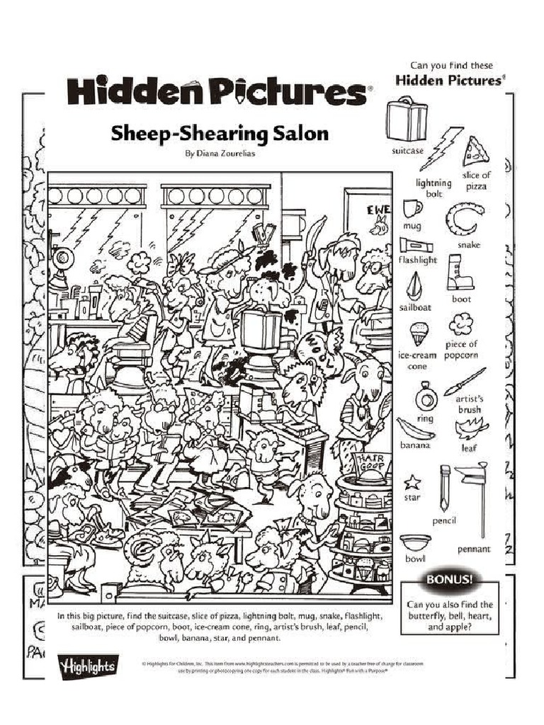 Hidden Object English | PDF