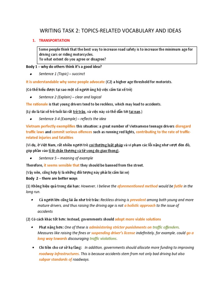 Writing Task 2 | PDF