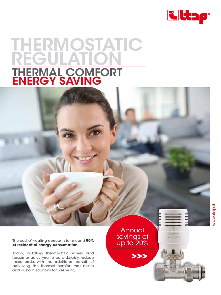 Thermostatic Regulation Thermal Comfort PDF Valve Pipe (Fluid