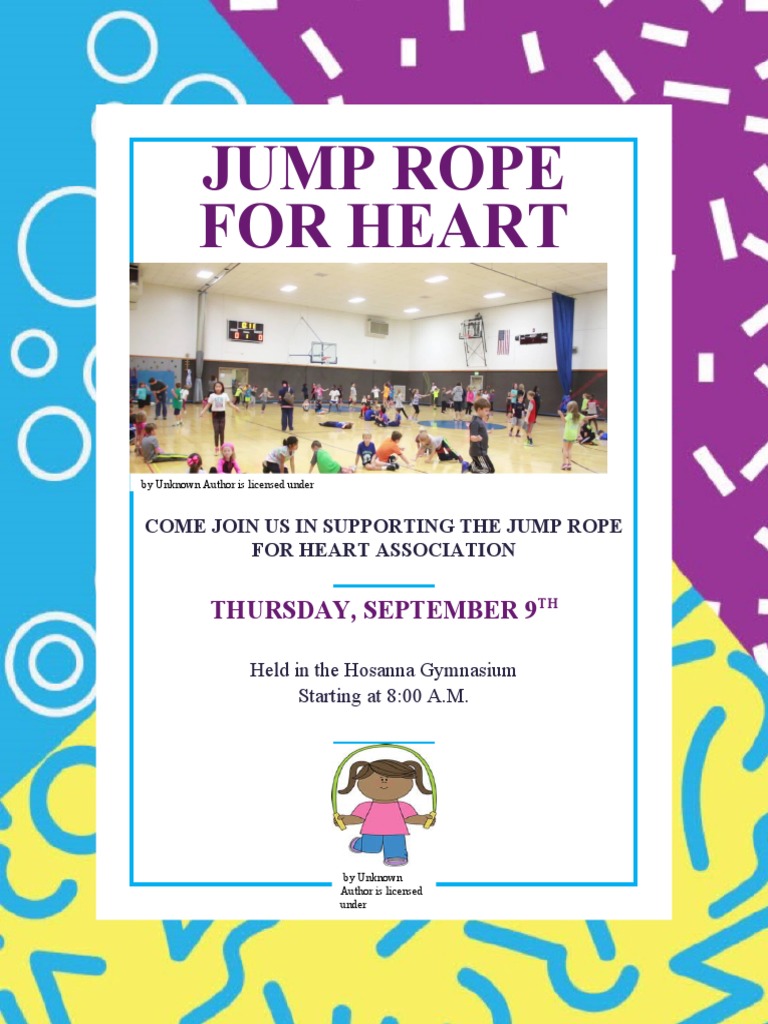 Jump Rope For Heart Flyer | PDF | Poetry