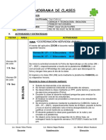 8 Coordinación Nerviosa Animal BIOLOGÍA 1RO SEC