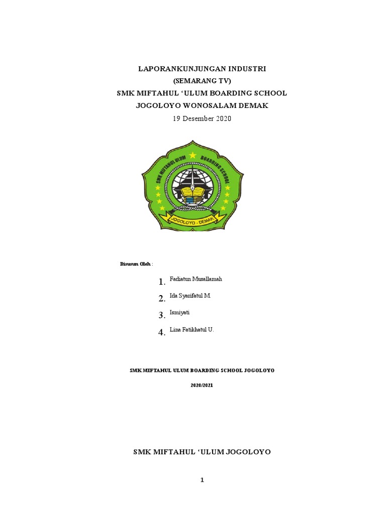 Laporan Kki Sudah Jadi PDF