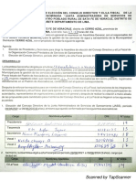 Acta de Consejo Directivo y Fiscal