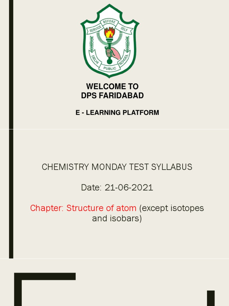 Structure of Atom Assignment Guide | PDF | Atoms | Isotope
