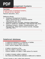 Database Management Systems: Fundamentals of Database Systems, R. Elmasri & S.B. Navathe