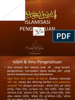 KULIAH IslamisasiPengetahuan