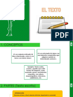 El Texto - La Solicitud