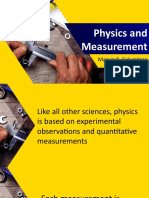 Chapter 1. Physics and Measurement
