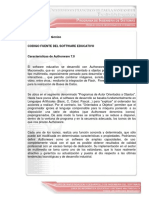 Anexo F. Manual Técnico CODIGO FUENTE DEL SOFTWARE EDUCATIVO. Características de Authorware 7.0