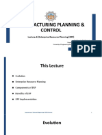 Lecture-6 Enterprise Resource Planning