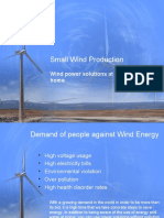 Small Wind Production: Wind Power Solutions at Home