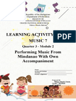 Music Module 2 (3rd QTR.) Learning Activity Sheet