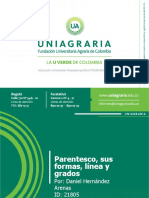 Parentesco, Sus Formas, Línea y Grados Daniel Hernandez Arenas