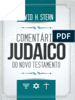 Resumo Comentario Judaico Do Novo Testamento David H Stern