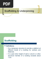 Scaffolding & Underpinning