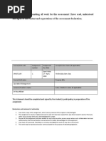 Operations Management Assignment 1