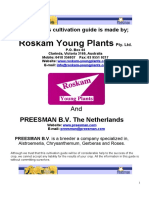 Roskam Young Plants: PREESMAN B.V. The Netherlands