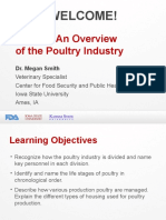 Welcome!: VM101 - An Overview of The Poultry Industry