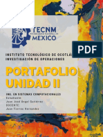 Portafolio Unidad 2 - Inv Op