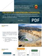 PDF de Explotacion Superficial 1 Er Parcial