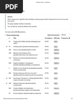 Goldman Sachs - LeetCode