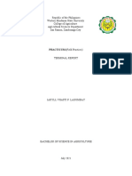 Republic of The Philippines Western Mindanao State University College of Agriculture Agricultural Sciences Department San Ramon, Zamboanga City