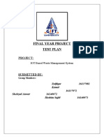 FYP Test Plan