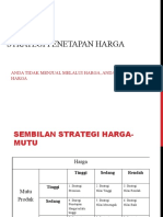 Strategi Penetapan Harga