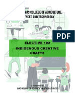 Elective 102 - Indigenous Creative Crafts (Final)