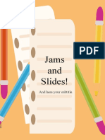 Jams and Slides SlidesMania