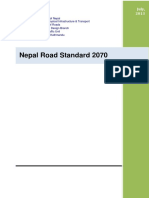 Nepal Road Standard 2070 1