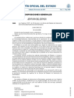 BOE-A-2011-1638 Nuevo Estatuto de Autonomia