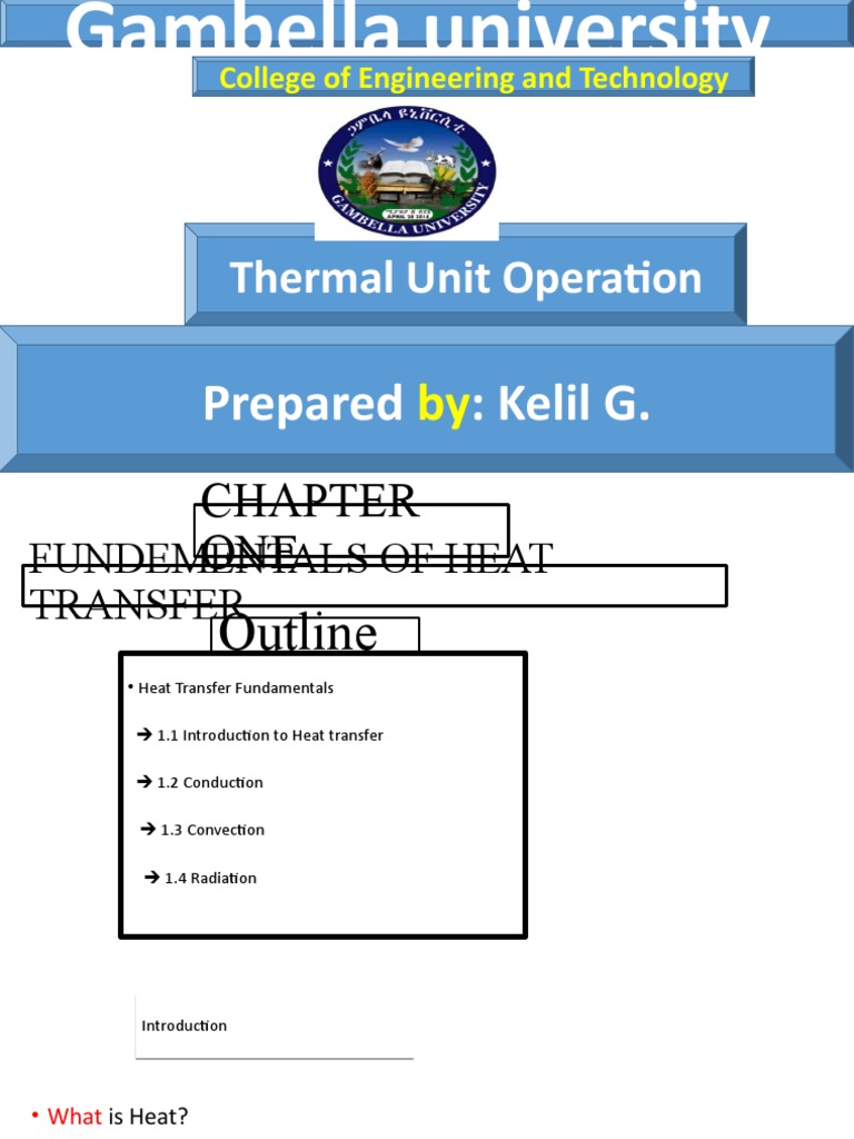 Heat Transfer Fundamentals Guide | PDF | Thermal Conductivity | Heat ...
