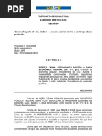 Pratica processual penal - exercicio 05 (recurso)