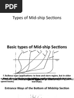 Types of Mid-Ship Sections