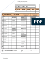 Bridge Data Collection ERA Standard Form FB - 1