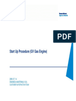 (Customer) - Generator Gas Engine Start Up Procedure