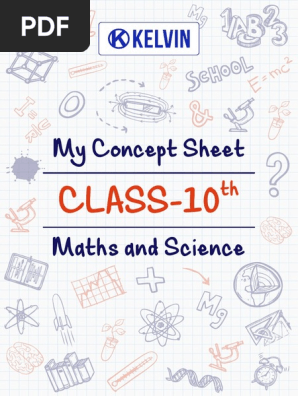 Formula Sheet Maths & Science