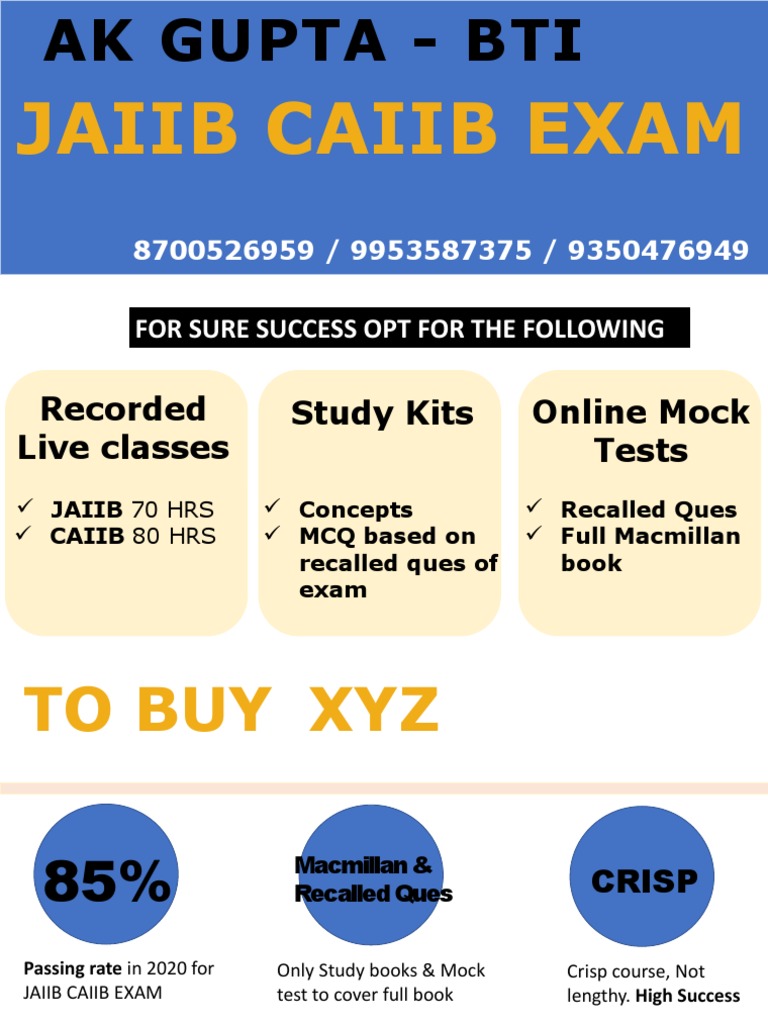 JAIIB CAIIB Exam Prep Essentials | PDF