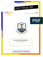 TPA & TBI PRE TEST 2019