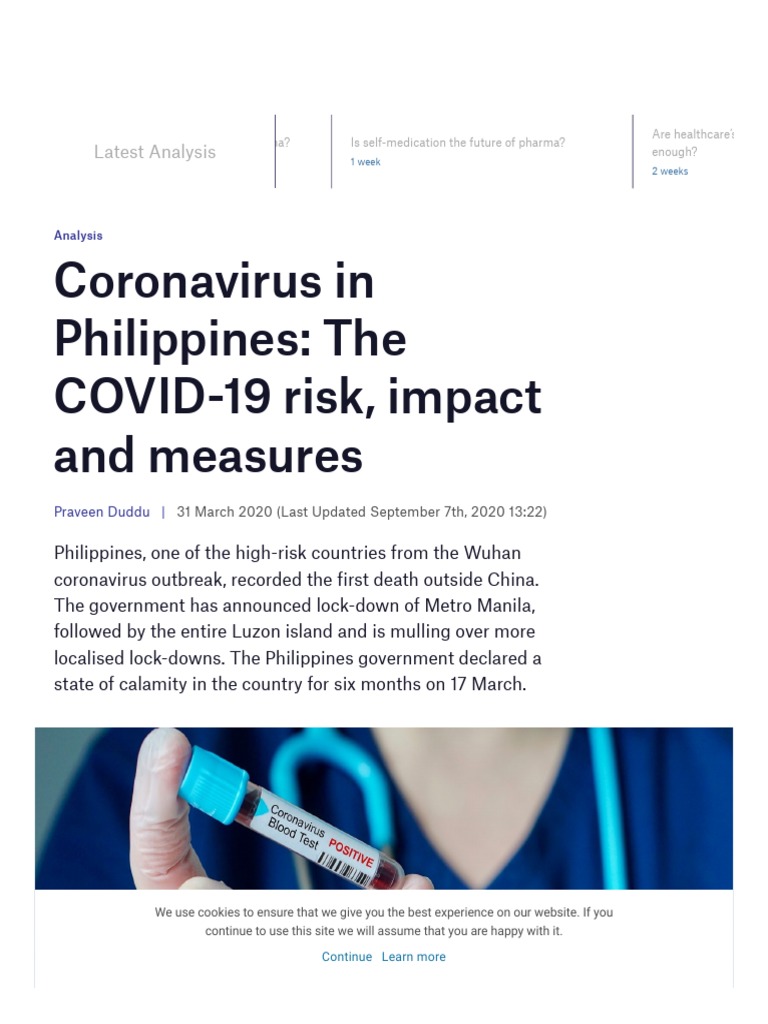 Coronavirus in Philippines - How The COVID-19 Affects Philippines | PDF ...