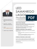 Presentación LEO SAMANIEGO LAGOS
