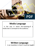 Media Languages - Edited